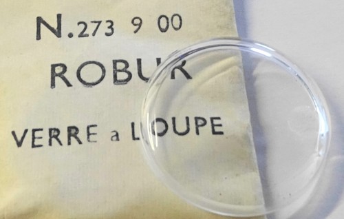 Verre montre loupe - a, diam