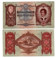 HONGRIE HUNGARY Billet 50