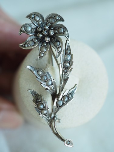Broche ancien argent - ancien,
