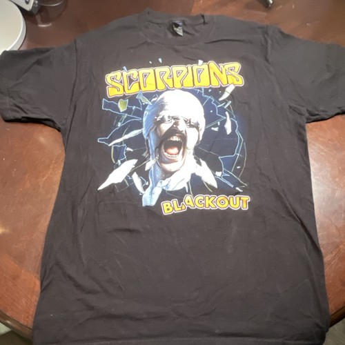 Tultex black men scorpions - black,