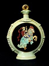 BELLE BOUTEILLE ARMAGNAC CASTAGNON NOGARO GERS CÉRAMIQUE POLYCHROME SIGNÉE