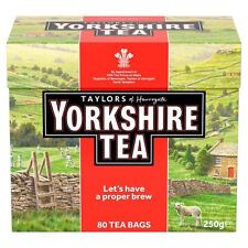 Yorkshire Tea - lot de 4 bo?tes de 80 sachets