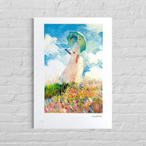 Claude monet femme avec - claude,
