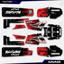 Red Savage Camo Racing Fender