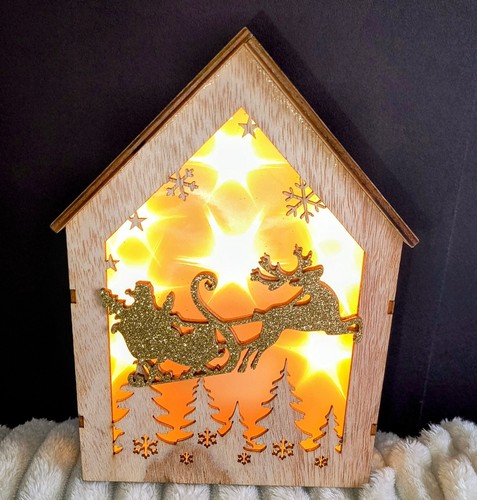 Cadre lumineux noël - cadre,