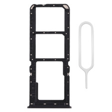 Oppo A5 2020 / A9 2020 / A11 tiroir double carte sim support dual tray slot NOIR