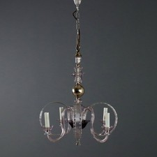 Lustre Ancien Verre Soufflé