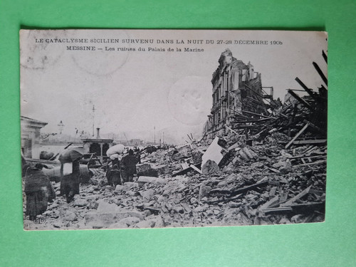 Carte postale italie pf - carte,