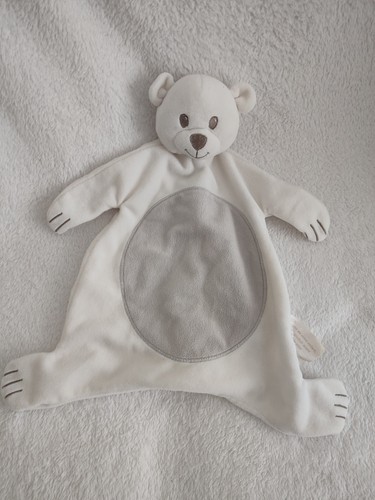 Doudou plat ours - , rond