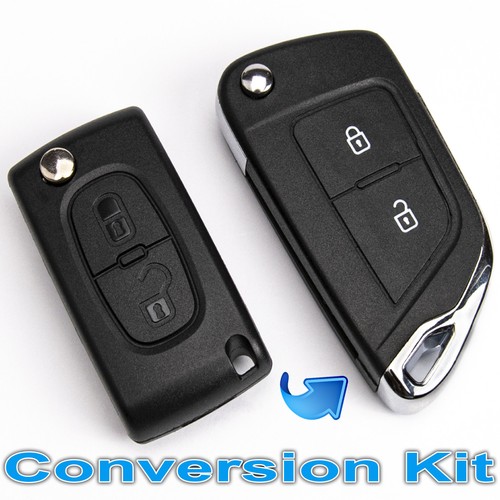 Coque clé pour peugeot 307 - coque,