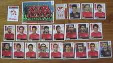 Lot Panini 26 images / Euro 2008 - TURQUIE Complet