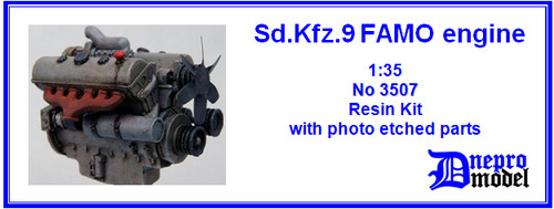 Kfz famo engine - sd.kfz.9,
