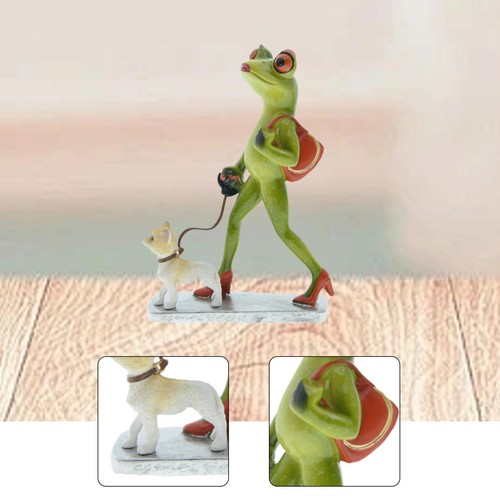 Statue grenouille en - de,
