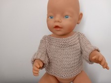 Pull pour poupée/poupon  40
