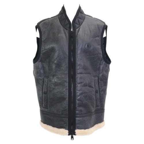Moncler brice gilet sheepskin - moncler,