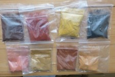 Pigments Kit : Luthier, Violon, Instrument Vernis Coloriage Ou Loisirs, Lot De 8