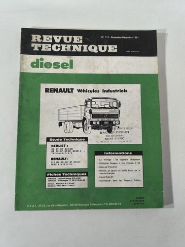 Revue technique diesel - diesel,
