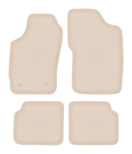 Tapis sol velours beige - de,