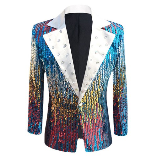Hommes brillant paillettes - hommes,
