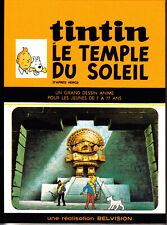 TINTIN LE TEMPLE DU SOLEIL Studio Hergé  BELVISION