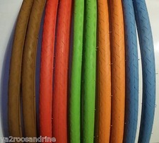 pneu vélo fixie single speed 700x25C rouge orange marron vert bleu