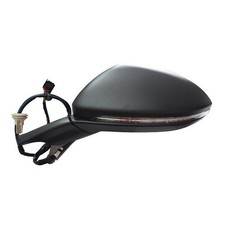 Rétroviseur rabattable électriquement droit noir chauffant Volkswagen Golf 7 201