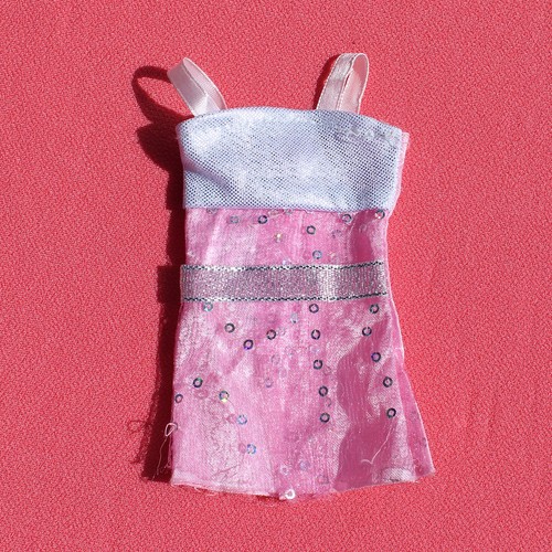 Robe rose blanche - robe, et