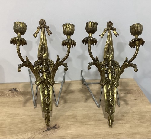 Paire appliques anciennes - paire,