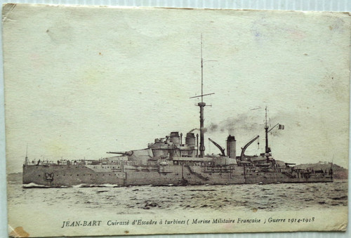 Cpa marine bâteau - jean, bart