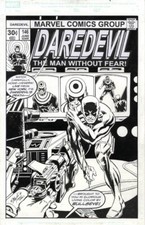 Planche originale comics