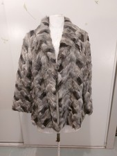 veste fourrure lapin