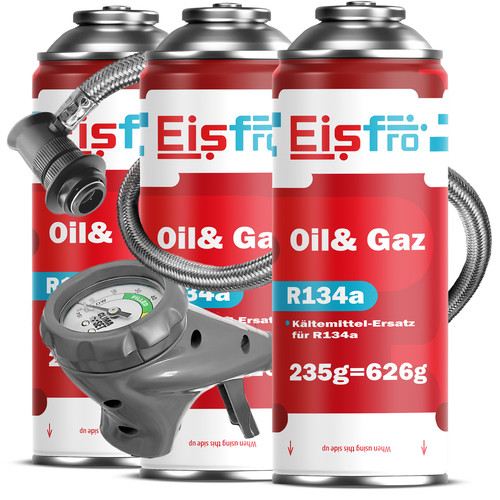 Réfrigérant eisfro r134a - réfrigérant, 3x