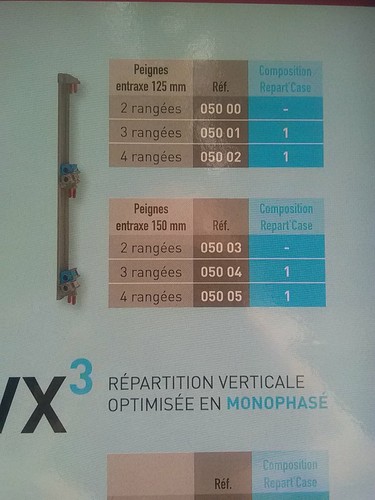 Peigne vertical - , de