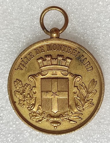 Medaille montbeliard 1896 - medaille,