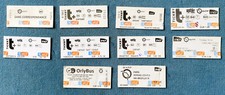 Lot de 10 tickets RATP BUS N° 2