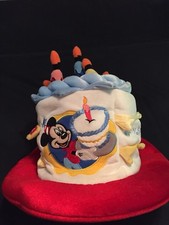 DISNEY Magnifique Rare Chapeau Anniversaire  MICKEY Lumineux Disneyland USA 