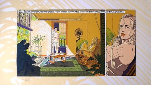 Affiche serigraphie - affiche, bd