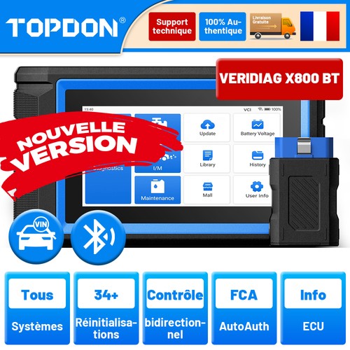 2026 topdon vdx800bt - 2026, valise