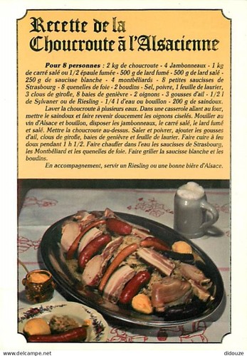 Carte postale recettes de - postale,