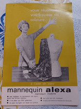 couture ancienne mannequin alexa cahier