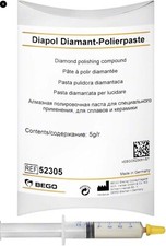 Bego Diapol Pâte Pâte À Polir Au Diamant 5g Dentiste Laboratoire Dentaire NEUF