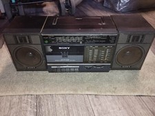 Vintage radio boombox - vintage,