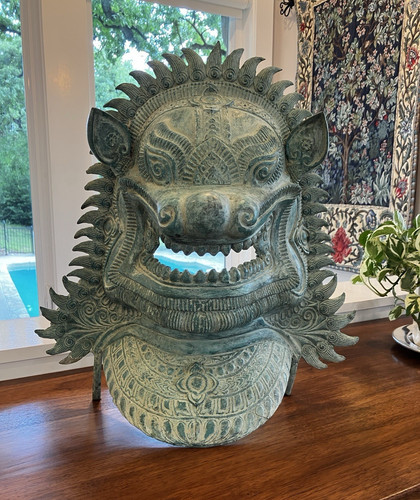 Vintage thai bronze - vintage, singha