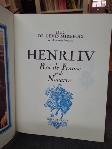 Henri roi france - iv,, et