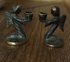 BOUGEOIRS BRONZE WALTER BOSSE VINTAGE