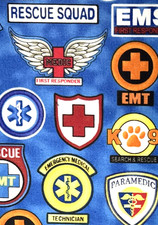 Blue EMT America's Heros