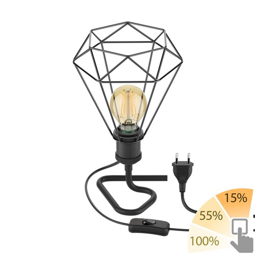 Lampe table retra - de,