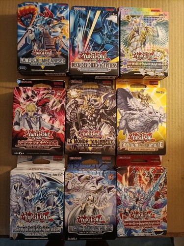 Deck x9 neuf - yu, gi