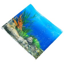  Aquarium fond autocollant 3d Double face adhésif papier peint Aquarium photos