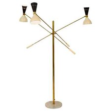 Lampadaire italien trois - italien, à